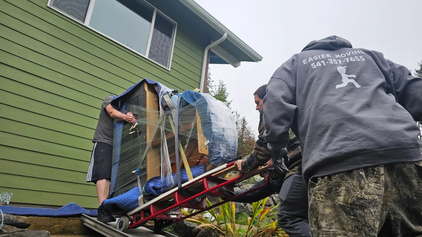 Easier Moving hoodie on the crew rigging a hot tub
